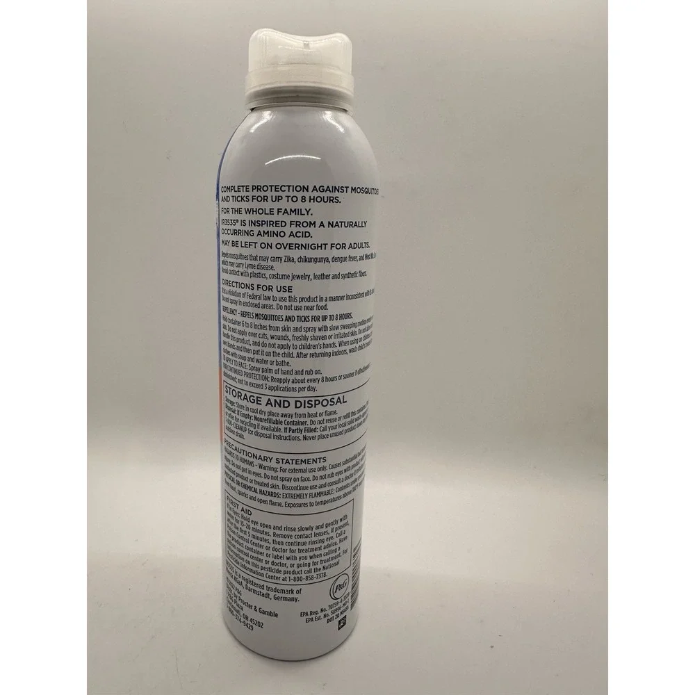 Zevo On-Body Mosquito Tick Spray 6oz + Ben's 100 DEET Repellent‎ Lot New Sealed